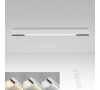 ZMH LED Deckenleuchte CCT 50/80/100CM Deckenlampe Dimmbar Mit Fernbedienung IP20 [EEK: A]