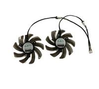 ZMHYGEW 2 Pezzi 87 mm (90 mm) GA91S2U, Ventola per Scheda Video GPU per Palit per GeForce CMP 30hx GTX 1080 1070 Ti 1060 Dual FDC10H12S9-C(GA91S2U)