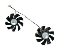 ZMHYGEW 2 Pezzi FD9015U12S, Ventola per schede grafiche GPU, per Radeon per Sapphire RX 580 2048SP 8G D5, Raffreddamento Video VGA T129215SU(FD9015U12S)