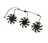 ZMHYGEW 3 Pezzi GA81S2U, Ventola per schede Video, per Powercolor per Red per Devil RX 480 8GB, per RX570 4GB, per Raffreddamento Scheda Grafica GA81B2U(FD8015H12S)