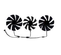ZMHYGEW 3 Pezzi, Ventola per schede grafiche, dissipatore VGA, Fai da Te GAA8S2U GA91S2H, per Powercolor per Rosso per Dragon AX RX 6950 6900XT RX6800 16G, 6700 12GB