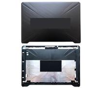 ZMHYGEW Cover Posteriore LCD per Laptop ASUS per TUF per Gaming FX705 FX705DY FX705GD FX705GE FX705G Cornice Anteriore per Schermo Notebook 90NR02A2-R7A010(Plastic Silver Logo)