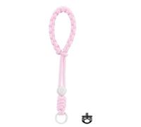 ZMHYGEW per Cinturino per Fotocamera BRDRC per Tasca 3 da Polso per Impugnatura Intrecciato in Paracord Regolabile per Cordino Anti-smarrimento Accessorio Parti di droni(Pink)