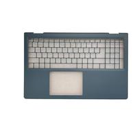 ZMHYGEW per Inspiron 15 3510 3511 3515 0WPN8 Laptop LCD Back Cover 0T4MT1 DDM9D/Front Bezel 09WC73/Poggiapolsi/Fondo/Cerniere(Blue C with Type-c)