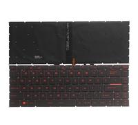 ZMHYGEW per MSI GF63 8RC 8RD MS-16R1 MS-16R4 GF65 per Thin 9SD 9SE 10SD 10SE MS-16W1 GS65 GS65VR MS-16Q1 Tastiera per Laptop Russa/Spagnola(Red US)
