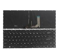ZMHYGEW per MSI GF63 8RC 8RD MS-16R1 MS-16R4 GF65 per Thin 9SD 9SE 10SD 10SE MS-16W1 GS65 GS65VR MS-16Q1 Tastiera per Laptop Russa/Spagnola(Black US)