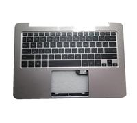 ZMHYGEW Poggiapolsi e Tastiera per Laptop per ASUS U305 U305FA U305CA UX305CA UX305FA Silver C Shell 90NB0AA5-R31UI1 Senza touchpad Stati Uniti US