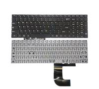 ZMHYGEW Tastiera per Laptop Inglese statunitense per tastiere per Notebook Azerty AZ-1506 da 15,6'' retroilluminate XK HS287 MB3501032 PRIDE-K4532 F0006-032(No Backlit Black)
