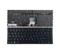 ZMHYGEW Tastiera retroilluminata in Lingua Russa Latina statunitense per HP per Pavilion 13-AN per Spectre 13-AP per Envy 13-AG 13M-AG 13-AH 13-AQ 13-AR(US Blue)