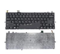 ZMHYGEW Tastiera retroilluminata Inglese statunitense per Sony per Vaio per Duo 13 SVD13 SVD132 SVD132A1ET SVD13215PXB SVD132A14L, 149245411US 149244611US(US Black Light)