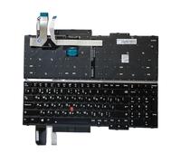 ZMHYGEW Tastiera retroilluminata per Laptop Lenovo Thinkpad T15 Gen1 / P15s(RU Backlit Point)