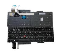 ZMHYGEW Tastiera retroilluminata per Laptop Lenovo Thinkpad T15 Gen1 / P15s(RU NoBacklit Point)