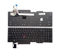 ZMHYGEW Tastiera retroilluminata per Laptop Lenovo Thinkpad T15 Gen1 / P15s(US NoBacklit Point)