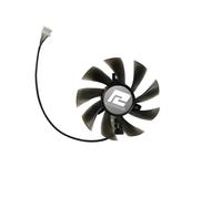 ZMHYGEW Ventola di Raffreddamento GPU, Scheda Video, T129215SU FD9015U12S, per Powercolor RX6400 RX 6400 ITX, per 6500XT