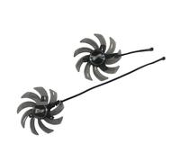 ZMHYGEW Ventola per Scheda Grafica da 2 Pezzi, FDC10H12S9-C, TH9215S2H-PAA01, GA91S2U, dissipatore GPU, per Gainward RTX 2060 per Super per Phoenix GS per Ghost OC(5.5mm Plug TH9210S)
