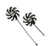 ZMHYGEW Ventola per Scheda Grafica da 2 Pezzi, FDC10H12S9-C, TH9215S2H-PAA01, GA91S2U, dissipatore GPU, per Gainward RTX 2060 per Super per Phoenix GS per Ghost OC(9mm Plug TH9210S2H)