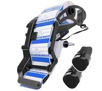 ZMJGLL Applicatore di Etichette Elettrico Portatile, etichettatrice Portatile con 2 batterie Ricaricabili, Larghezza 15-80mm Lunghezza 15-60mm - Supporta Etichette di Varie Forme.