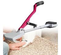ZMJGLL Barella per Moquette Senza Ginocchia con Maniglia telescopica e Base Imbottita, Strumento per barella per Moquette Knee Kicker