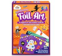 ZMLM Kit Lavoretti Creativi per Bambini, Attività di Artigianato Artistico in Foil Dinosauri e Animali Divertenti Attività Creativa Fai Da Te per Bambini e Ragazze di Età Compresa Tra (Halloween)