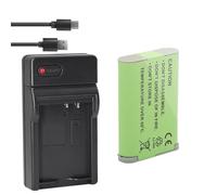 ZMLMAJJ Batteria E Caricabatteria NB-12L da 1910 mAh - Compatibile con Canon PowerShot G1 X Mark II, PowerShot N100, VIXIA Mini X(1 Battery 1 Charger)