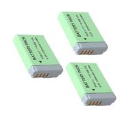 ZMLMAJJ Batteria for Fotocamera NB-13L da 1250MAh, Ricaricabile - Compatibile con Canon G7X, G9X, G7X Mark II, SX620 HS, SX720 HS, G9X Mark II, SX740 HS(3PCS)
