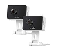 Zmodo Wireless Security Camera System (2 Pack) Smart HD WiFi IP Cameras with Night Vision