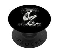 Zmora Slavic Pagan Demon Spirit Folklore Horror Art PopSockets PopGrip Adesivo