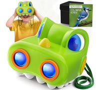 Zmpolir Giocattoli dinosauro per bambini 3-12 anni binocolo per bambini binocolo dinosauro con bussola e manuale di birdwatching giocattoli per bambini 3, 4, 5, 6, 7, 8, 9, 10