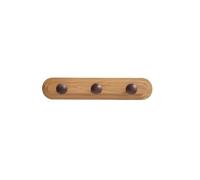 ZMQU 3/5 Hook, Vintage Style Coat Hook, Multi-Function Wall Hook with Card Slot, Suitable for Bedroom, Behind The Door, Living Room(48cm/18.8in)(30cm/11.8in)