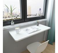 ZMQU Tavolo pieghevole da parete di diverse dimensioni for ufficio domestico (80 * 30 cm / 31 pollici * 12 pollici)(60 * 40Cm/23Inch*16Inch)