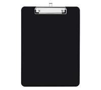 ZMREN A4 Portablocco plastica, Portablocchi in Plastica con Pinza, per impiegati, studenti, insegnanti (31,5 cm x 22 cm)