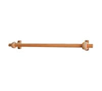 ZMTGLTG Bastone for Tende in Faggio Ecologico con Struttura in Legno Naturale E Staffa Singola Antiruggine for Camera da Letto E Soggiorno da 1 A 3 Metri(100cm)