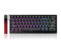 ZMX Madlions MAD 60 HE - Tastiera da gioco RGB a scatto rapido, interruttore magnetico al 60%, azionamento regolabile, tastiera meccanica iperveloce USB-C cablata personalizzata per PC/Mac Gamer (nero