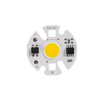 ZMZYELPECB 5 pz Y32 COB LED Chip Lampada Matrix AC 220V 3W 5W 7W 9W 12W for Faretto Faretto Non c'è Bisogno di Azionamento Proiettore Lampadina Perline(White Light,220V_12W)