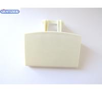 ZN1246047003 MANIGLIA PORTA OBLO' LAVATRICE REX ELECTROLUX ZANUSSI BIANCA