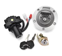 ZNAGDFVW Dell'accensione Chiave Compatibile con Yamaha per MT-01 2005-2009 Accessori Moto Interruttore Accensione Coperchio Tappo Serbatoio Carburante Serratura della Sella con Set Chiavi