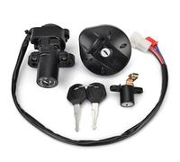 ZNAGDFVW Dell'accensione Chiave Compatibile con Yamaha per XT660 R X 2004 2005 2006 2007 2008-2011 2014 Tappo Serbatoio Moto Interruttore Accensione per Serratura Sella con Kit Chiave