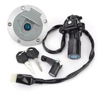 ZNAGDFVW Dell'accensione Chiave Compatibile con Yamaha per YZF per R25 per R3 2015 2016 2017 2018 Interruttore Accensione per Moto Tappo Serbatoio Serratura della Sella OEM: 1WD-XH250-00 1WD-XH250-01