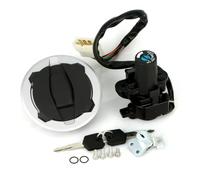 ZNAGDFVW Dell'accensione Chiave per KLE300 2017 2018 2019 2020 2021 Interruttore Accensione Moto Serbatoio del Carburante per Tappo del Serbatoio per Kit Blocco della Sella Parti Modificate Accessori