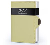 ZNAP Slim Wallet 8 - Portafoglio, 8 carte, portamonete, 8,9 x 1,5 x 6,3 cm (LxHxP) Protezione RFID