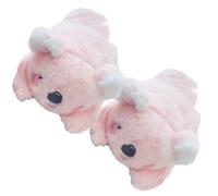 ZNEL Grazioso Koala novità Animale Morbide Pantofole di Peluche per Adulti Accoglienti E Comode Robuste Suole in Gomma Scarpe da Casa con Suola Antiscivolo(37/38 EU, Pink)