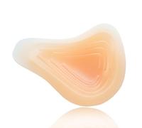 ZNEL Post Mastectomia Seno in Allungato Forma Laterali Inserti Protesi in Silicone Autoadesivo Tette Finte Donne E Crossdressers Concavo Rinforzatore del Reggiseno(400g/Piece, Right Side Only)