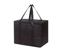 ZNJAMN 1PC Grande Borsa for Alimenti Isolata Riutilizzabile Pieghevole Pasti Caldi E Freddi Borse for la Spesa Cerniera Leggera for Picnic di Campeggio all'aperto per Alimenti