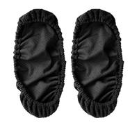 ZNJAMN Copri Braccioli per Sedie da Ufficio 4 Pezzi Copribracciolo for Sedia Alta resilienza Buona Elasticità Semplice rimozione Resistente ai Graffi for la casa per Sedia da Ufficio(Black)