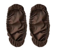 ZNJAMN Copri Braccioli per Sedie da Ufficio 4 Pezzi Copribracciolo for Sedia Alta resilienza Buona Elasticità Semplice rimozione Resistente ai Graffi for la casa per Sedia da Ufficio(Coffee)