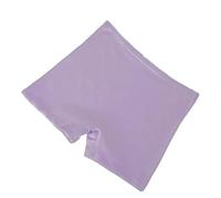 ZNJAMN Mutandine Boyshort da Donna 2pcs Womens Seamless Shorts Plus Size Leggings Solid Underwear Undershorts Anti-Slip Anti-Rolling Panties Skirts Safety per Donne(Purple,4XL (77.5-90kg))