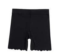 ZNJAMN Mutandine Boyshort da Donna 3pcs Women's Safety Pants Thin Breathable Non-Curling Boxer Shorts High Waist Short Plus Size Four-Corner Legging per Donne(Black,XXL)