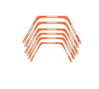 ZNJAMN Ostacoli per L'Allenamento della velocità 6 Ostacoli for l'agilità e Il Gioco di Gambe nel Calcio per L'Allenamento(Color2)