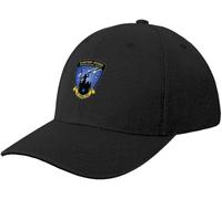 ZNODXFIV Berretto da Baseball da Uomo Nero Logo dell'ufficio di coordinamento della Difesa planetaria Cappello di Grandi Dimensioni Fresco