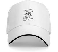 ZNODXFIV Berretto da Baseball Rifiuta l'umanità Torna a Monke - Meme comici Personalizzato Western Wild Ball papà Uomo Donna Cool